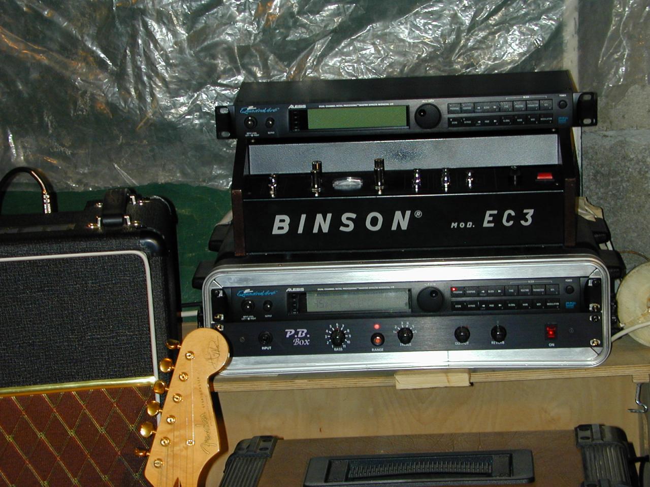 Binson EC3 Alesis Q2 et PBBOX